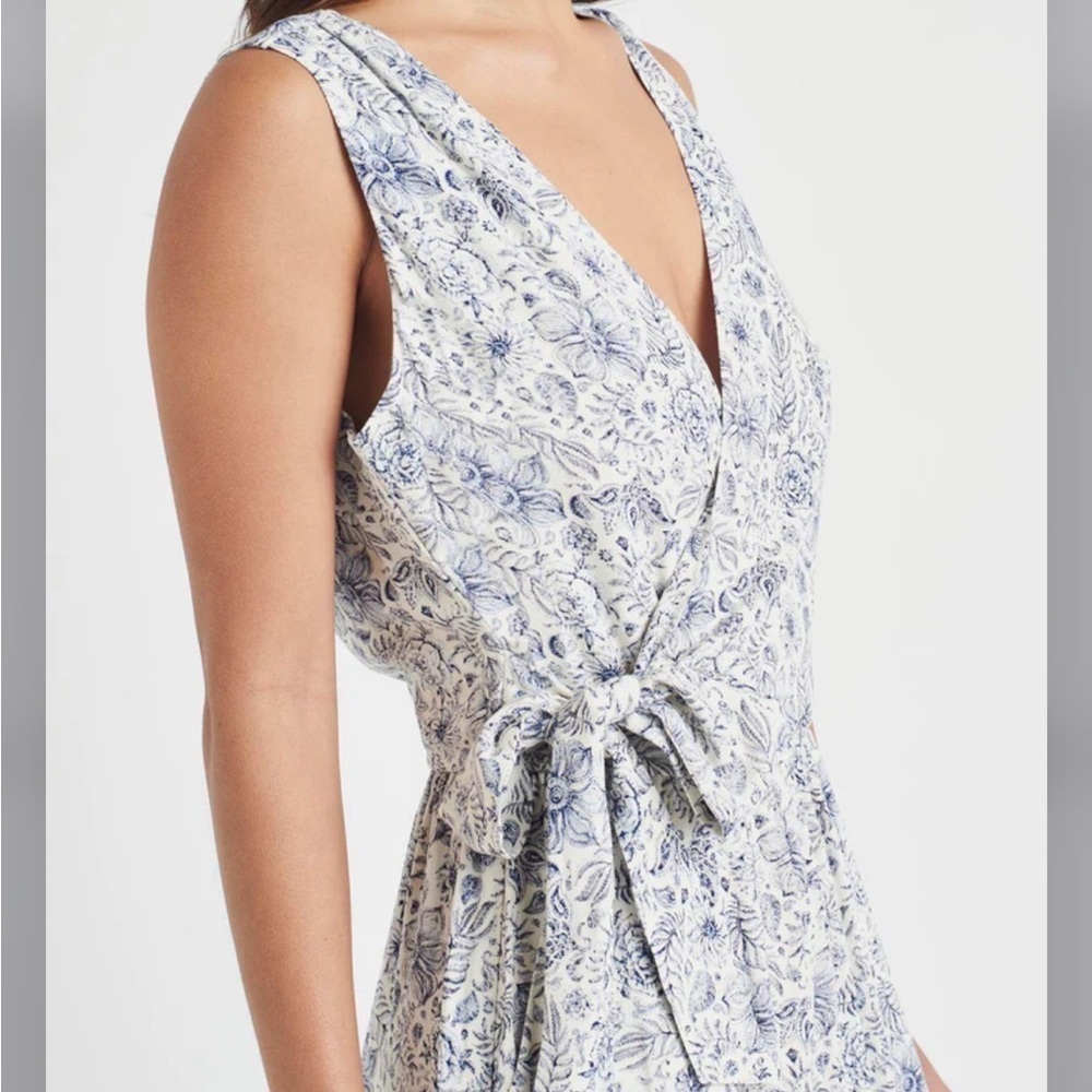 NWT Splendid x Cella Jane Blog printed surplus jumpsuit - Picture 3 of 10